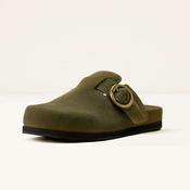 Ariat Women's Country Mule in Olive Suede