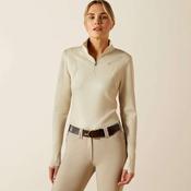Ariat Women's Lucent Quarter Zip Baselayer in Pelican
