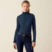 Ariat Women's Lunaveil Half Zip Baselayer in Navy image