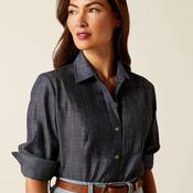 Ariat Women's Oban Shirt in Tencel Denim image