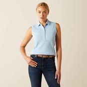 Ariat Women's Prix 3.0 Polo Shirt in Blue Bell