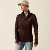 Ariat Women's Team Equestrian Half Zip Jumper in Java