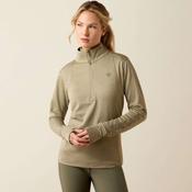 Ariat Women's Team Equestrian Half Zip Jumper in Winter Twig image
