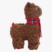 Barbour Llama Dog Toy in Brown image
