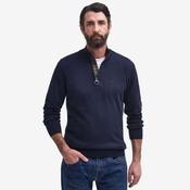 Barbour Men's Cotton Half-Zip Jumper in Navy image