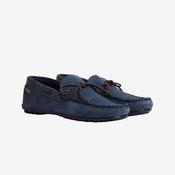 Barbour Men's Courage Suede Driving Shoes in Shark Blue image