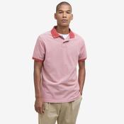 Barbour Men's Essential Sports Mix Short-Sleeved Polo Shirt in Red Spice image