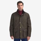 Barbour Men's Hereford Tweed Wool Jacket in Olive