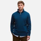 Barbour Men's Nelson Half-Zip Jumper in Mallard Green image