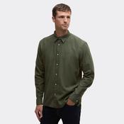 Barbour Men's Sealane Relaxed Long-Sleeved Shirt in Olive