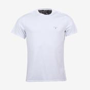 Barbour Men's Tartan Sports T-Shirt in White image