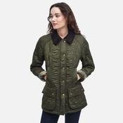Barbour Women's Beadnell Polarquilt Jacket in Olive image