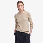 Barbour Women's Pendle Knit Jumper in Honey/Birch image