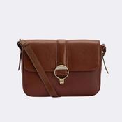 Barbour Women's Rosa Leather Crossbody Bag in Brown