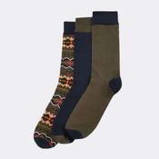 Barbour Case Sock Fair Isle Gift Set in Classic Tartan