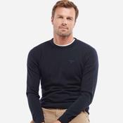 Barbour Men's Essential Crew Neck Jumper in Navy image