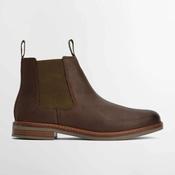 Barbour Men's Farsley Chelsea Boots in Choco