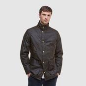 Barbour Men's Hereford Waxed Jacket in Olive