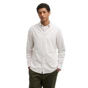 Barbour Men's Striped Oxford Tailored Long-Sleeved Shirt in Stone image