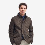 Barbour Men's Powell Quilted Jacket in Olive image