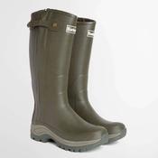 Barbour Men's Teesdale Tall Wellington Boots in Olive image