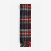 Barbour New Check Tartan Scarf in Black Stewart image