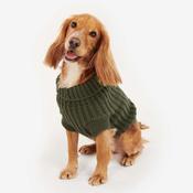 Barbour Saltburn Dog Jumper in Olive image