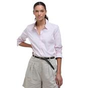Barbour Women's Derwent Shirt in Pink Hessian Tartan image