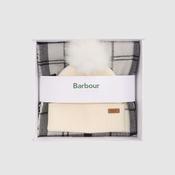 Barbour Women's Dover Beanie &amp; Hailes Scarf Gift Set in Monochrome