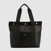 Barbour Women's Healy Tote Bag in Black/Ancient image