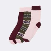 Barbour Women's Helen Fair Isle Gift Set in Olive