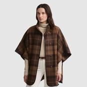 Barbour Women's Judith Wool Cape in Shadow Tartan image