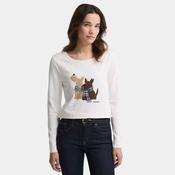 Barbour Women's Lossie Long-Sleeved T-Shirt in Cloud image