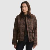 Barbour Women's Louden Quilted Jacket in Muted Tartan image