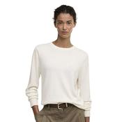 Barbour Women's Oakley Knit Crew Neck Jumper in Cloud