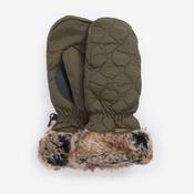 Barbour Women's Primrose Waterproof Mittens in Olive image