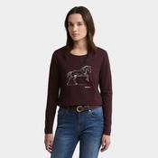Barbour Women's Rosamund Long-Sleeved T-Shirt in Fig image