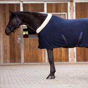 Covalliero Fleece Horse Rug in Dark Navy image
