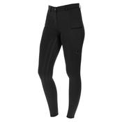 Covalliero Women's Grip Riding Breeches in Black image