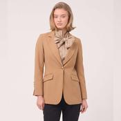 Cristina Barros Classic Blazer in Camel image