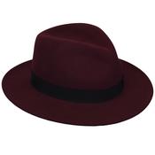 Bailey Curtis Fedora Hat in Port image