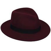 Bailey Curtis Fedora Hat in Port image