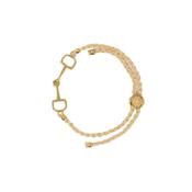 Dapple Equestrian Classic Bracelet in Gold Gold image
