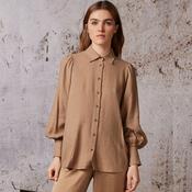 Diega Women's Clora Shirt in Camel image