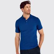 Dubarry Men's Jennings Cotton Pique Polo Shirt in Cobalt image