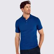 Dubarry Men's Jennings Cotton Pique Polo Shirt in Cobalt image
