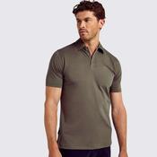 Dubarry Men's Kilmurray Three-Button Polo Shirt in Kelp image