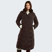 Dubarry Women's Aldborough Full Length Down Jacket in Mahogany image