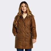 Dubarry Women's Blacklion Waxed Cotton Jacket in Cigar image