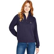 Dubarry Women's Castlemartyr Quarter-zip Jumper in Navy image
